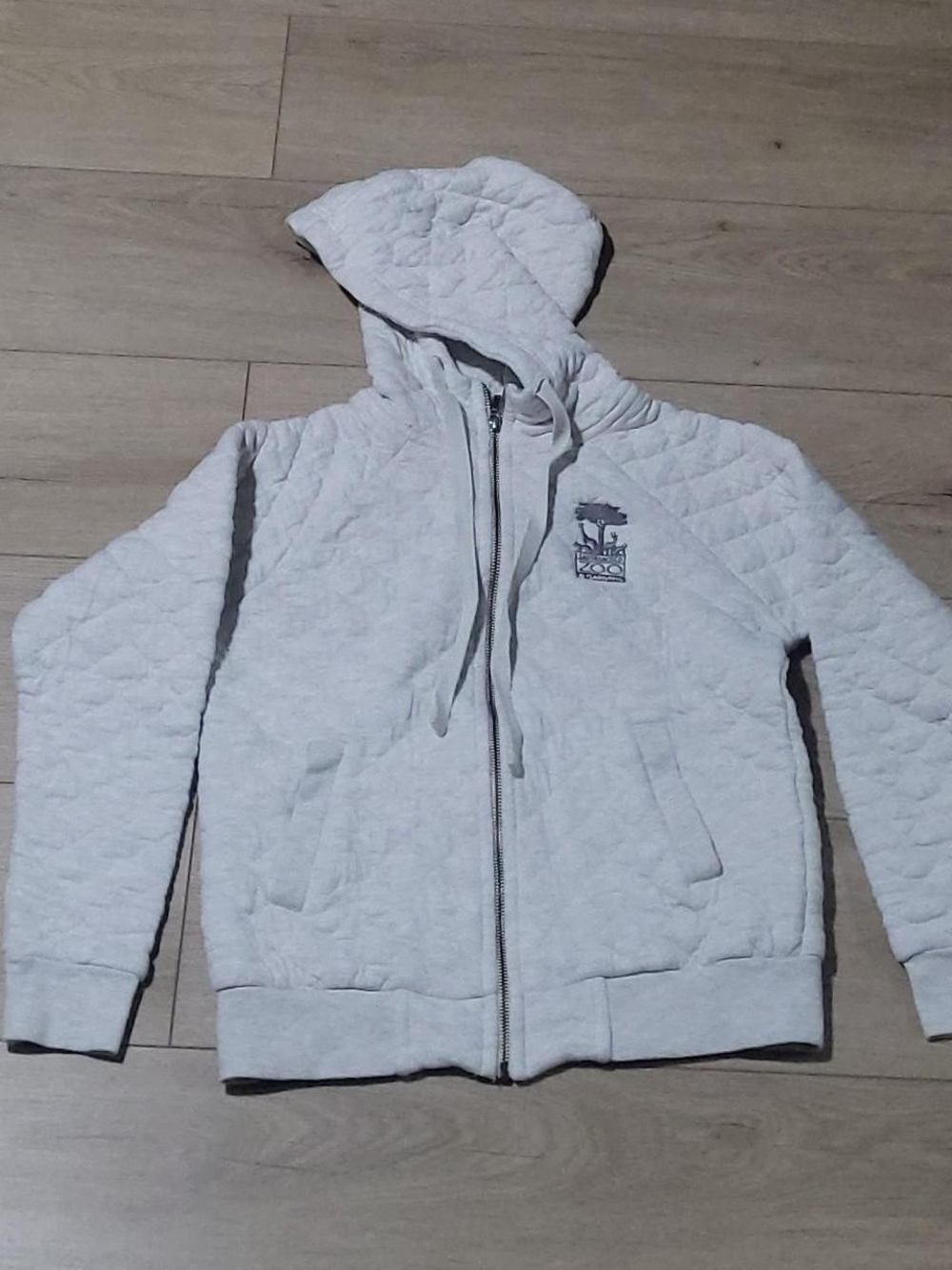 Heritage Quilted Cream Hooded Shirt Jacket
